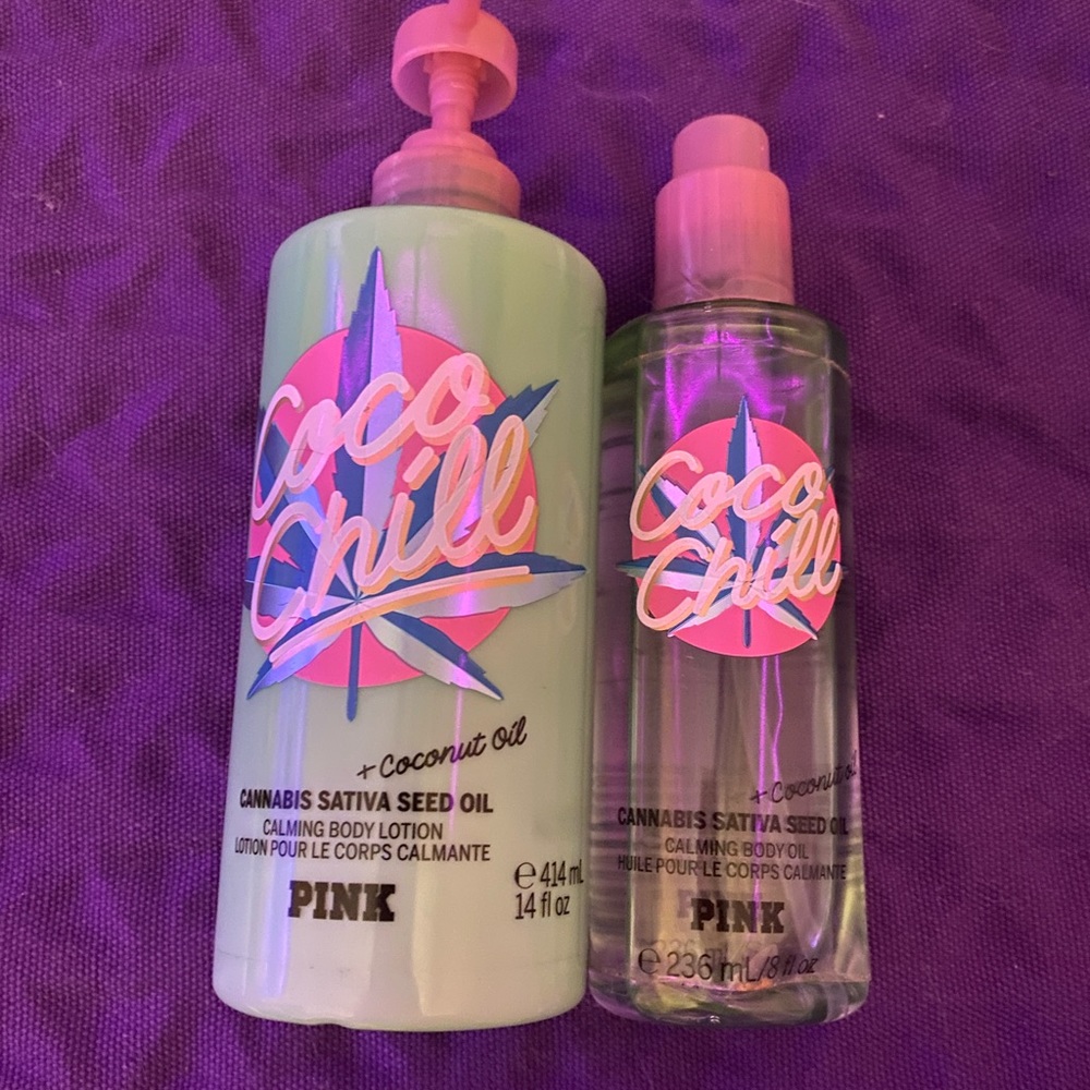COCO CHILL PINK LOTION AND OIL